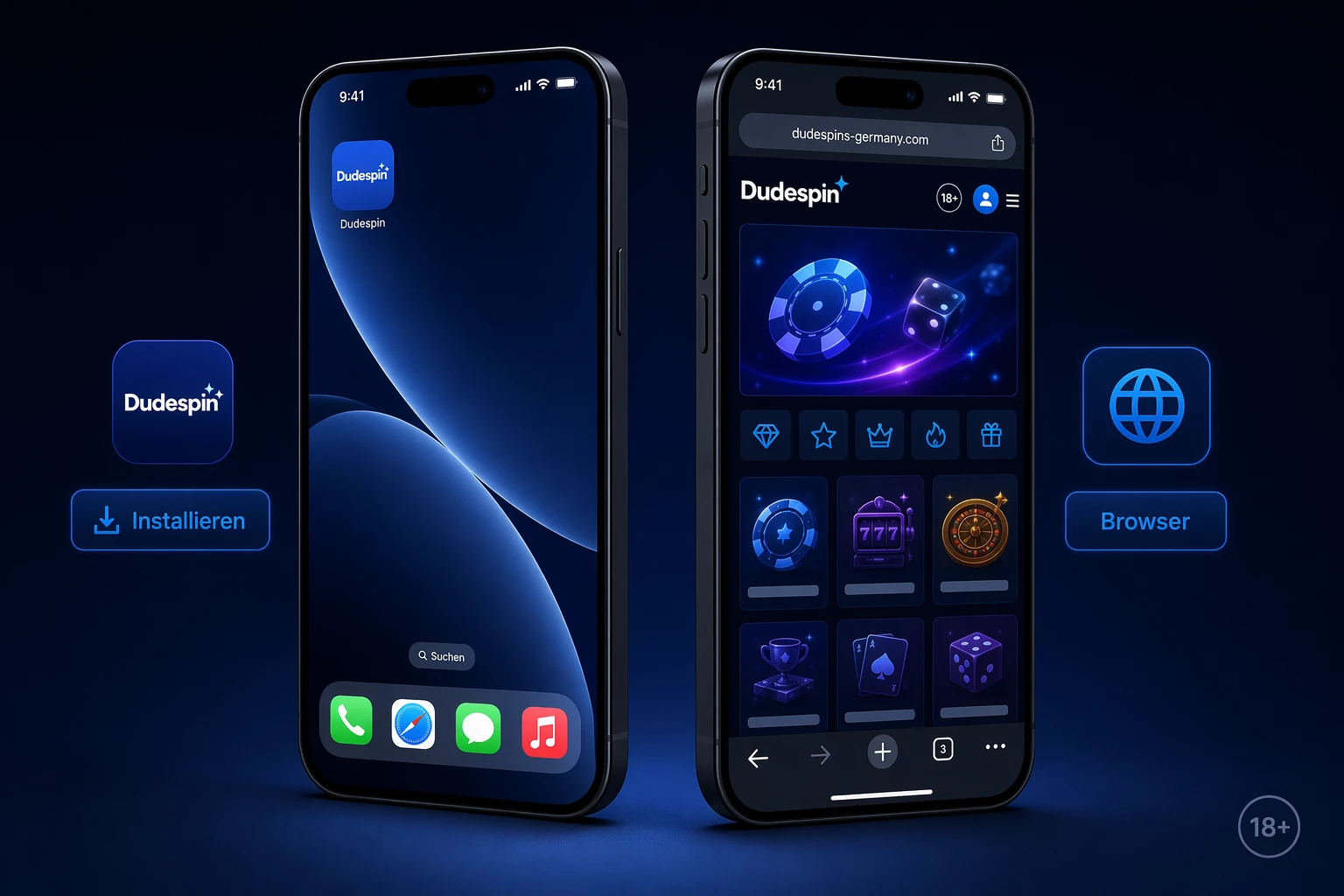 Dudespin Casino App auf Android und iOS: zwei technische Wege