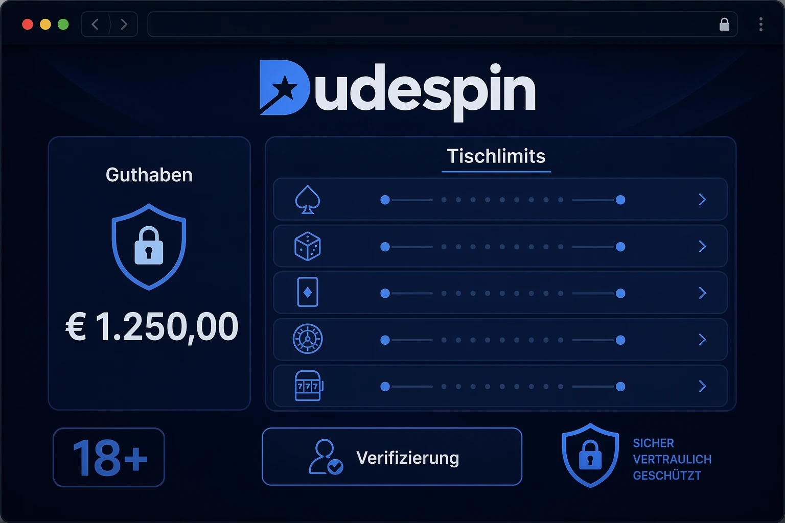 Sicherheit, Datenschutz und fairer Spielablauf